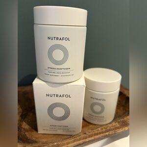 Nutrafol stress adaptogen hair wellness boosters, new